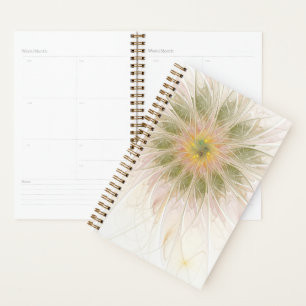 Agenda Flores suaves y tiernas fantasía fractal