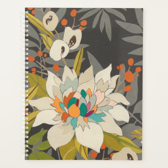 Agenda Flores tropicales de contraluz (Anverso)