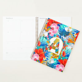 Agenda Flores tropicales regalos de fiesta nupcial de dam