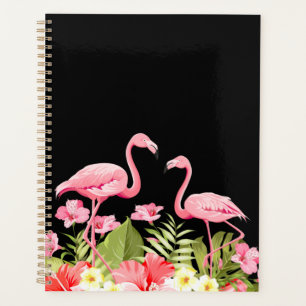 Agenda Flores Tropicales y Diseño de Flamencos