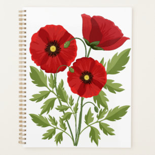 Agenda Flores veraniegas alegres con adormidera