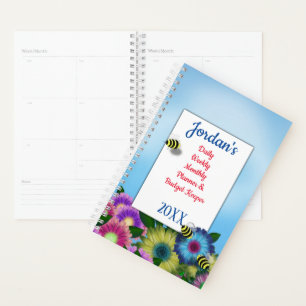 Agenda Flores y abejas Presupuesto diario