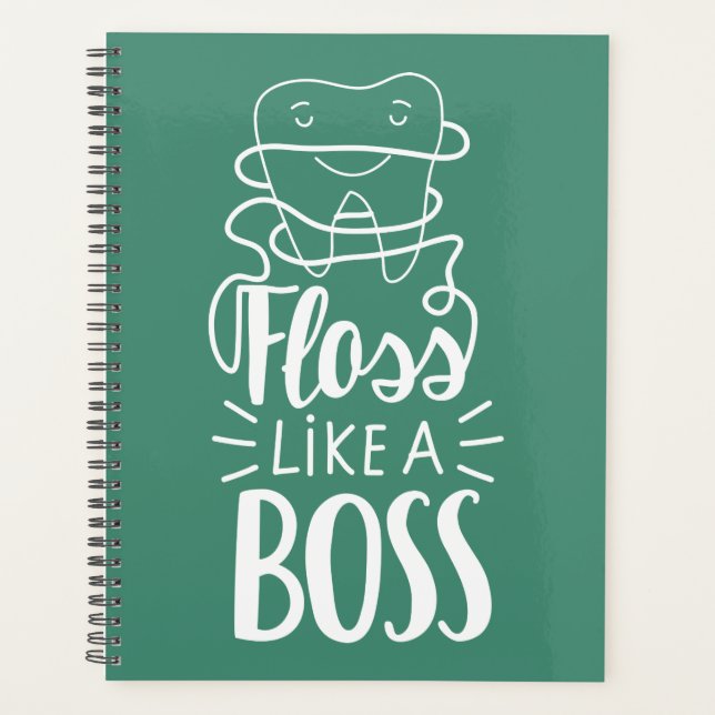 Agenda Floss Como un jefe (Anverso)