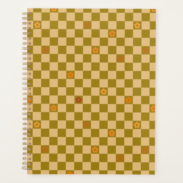 Agenda Flowe Checkered Pattern - No. 02 (Anverso)
