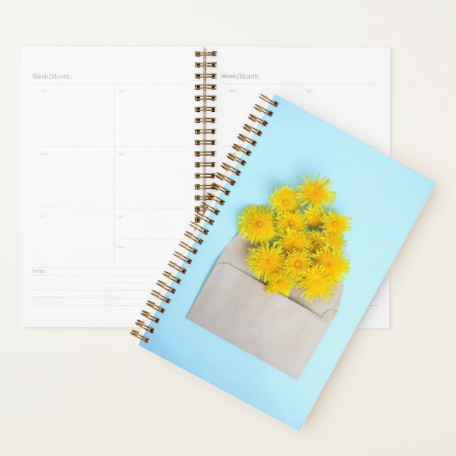 Agenda Flowers | Dandelions in Envelope (Demostración)