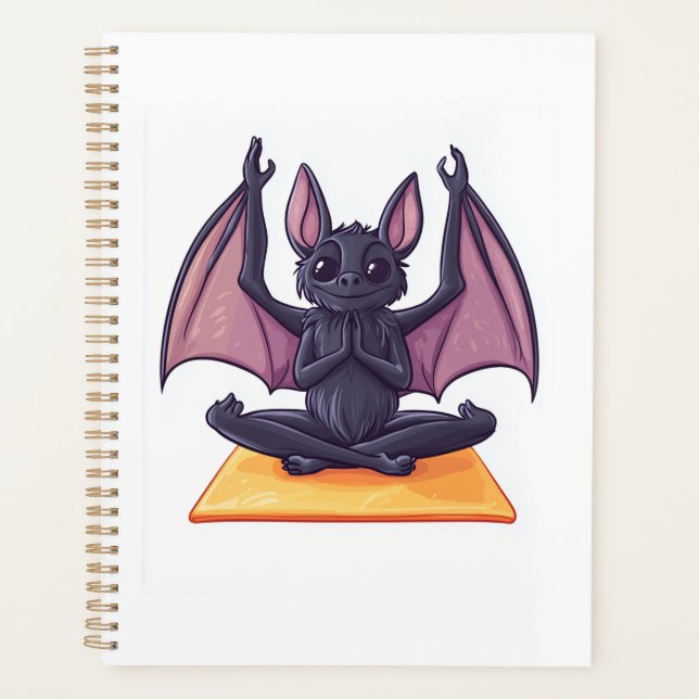 Agenda Flujo de Yoga de Murciélago (Anverso)