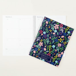 Agenda Foliage floral moderna