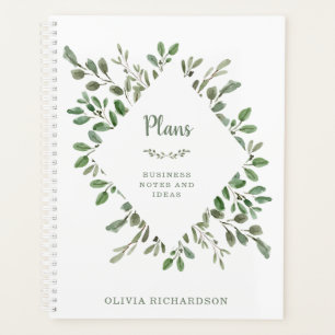 Agenda Foliage minimalista