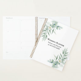 Agenda Follaje verde personalizado