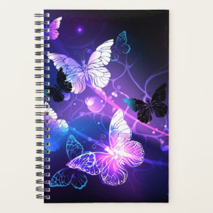 Agenda Fondo con mariposas nocturnas