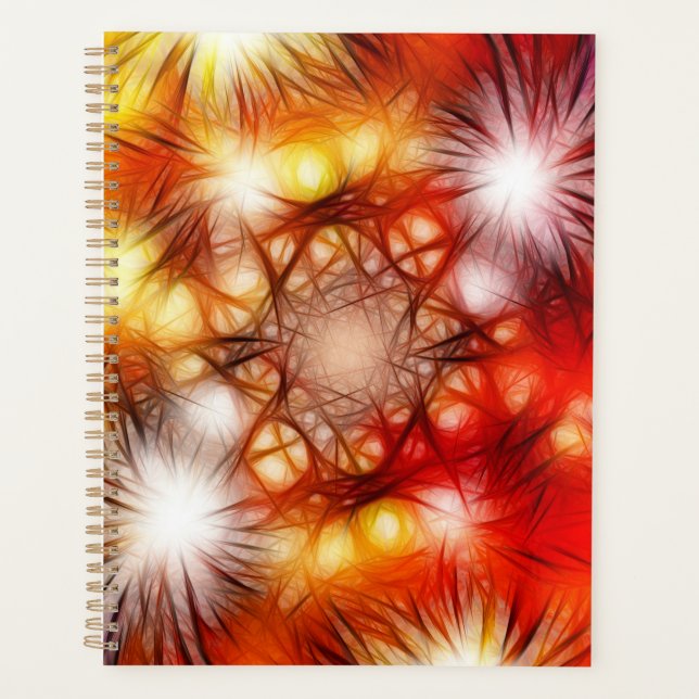 Agenda Fondo de estrellas de fuegos artificiales abstract (Anverso)
