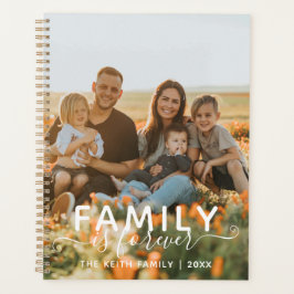 Agenda Fondo de foto de caligrafía para Familia es para s