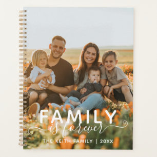 Agenda Fondo de foto de caligrafía para Familia es para s