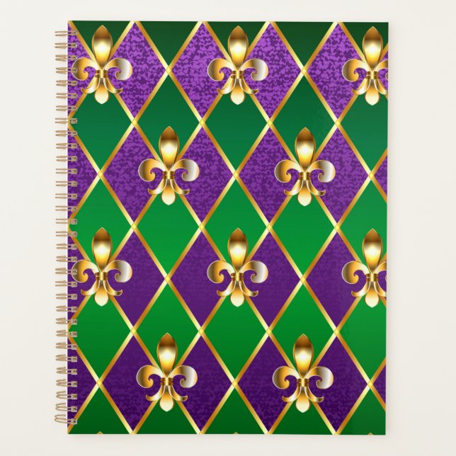 Agenda Fondo de Joyería Mardi Gras (Anverso)