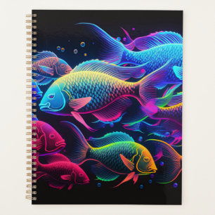 Agenda Fondo de peces colorido