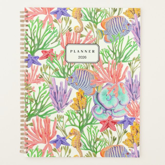 Agenda Fondo del mar (Anverso)