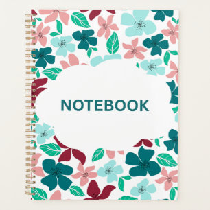 Agenda Fondo Floral Diseño Artístico Vibrante