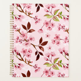 Agenda Fondo rosa de los cerezos en flor