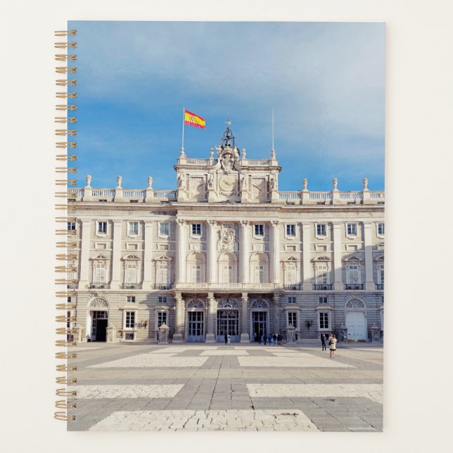 Agenda Fortaleza del Palacio Real de Madrid España (Anverso)