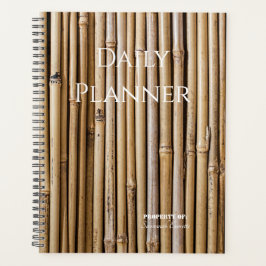 Agenda Foto Daily Planner Bamboo - HAMbWG