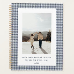 Agenda foto de abrigo de tweed Houndstooth