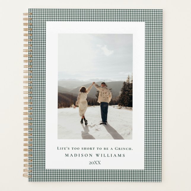 Agenda Foto de Houndstoth Brunswick Green (Anverso)