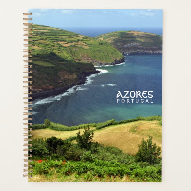 Agenda Foto de las islas Azores, Portugal (Anverso)
