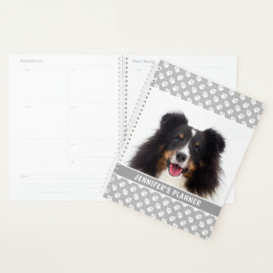 Agenda Foto de mascota personalizada con patas blancas so