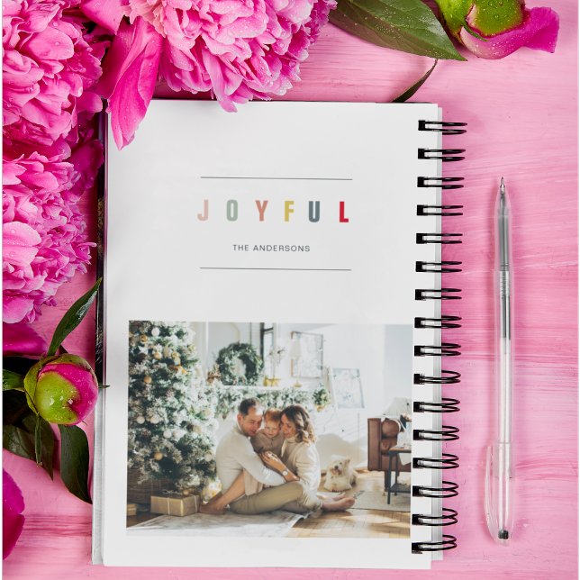 Agenda Foto de Navidades modernos simples | Fiestas alegr (Subido por el creador)