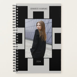 Agenda Foto de negocios de personalizado Geométrica en ne