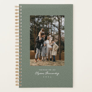 Agenda Foto de tuiteo de arenque verde sabio clásico