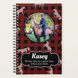 Agenda Foto del patrón de caballo con manto de búfalo