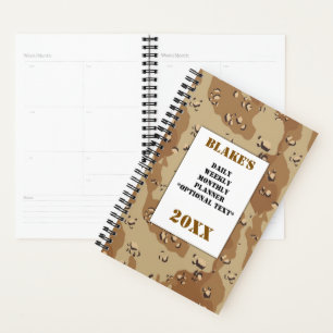 Agenda Foto diaria del Camuflaje del Desierto