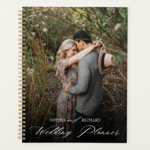 Agenda Foto personalizada con guión caligráfico de moda