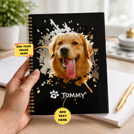 Agenda Foto personalizada con nombre en espiral