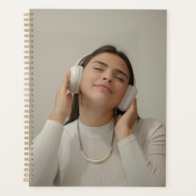 Agenda Foto personalizada elegante (Anverso)