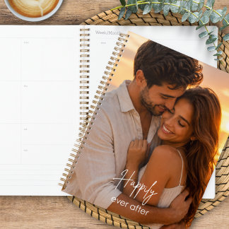 Agenda Foto personalizada Felices para siempre 