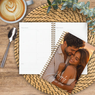 Agenda Foto personalizada Felices para siempre 