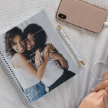 Agenda Foto personalizado Mínima VEINTICINUEVE CUATRO<br><div class="desc">Crea tu propio planificador personalizado para 2024. El diseño incluye una fotografía de su elección,  un marco cuadrado de oro falso,  el año en letras y sus iniciales o nombre.</div>