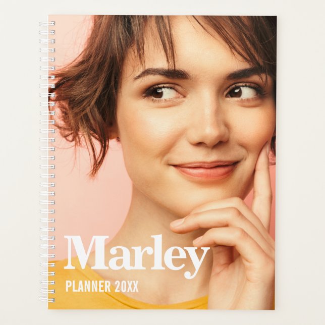 Agenda Foto Personalizado moderna crea tu propia bebida (Anverso)