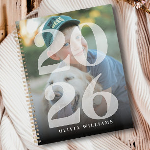 Agenda Foto Personalizar moderna 2026   Superposición bla