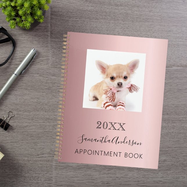 Agenda Foto rosa del personalizado del gato (Subido por el creador)