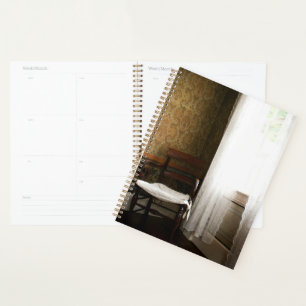 Agenda Fotografía de silla de madera antigua Cottage Core