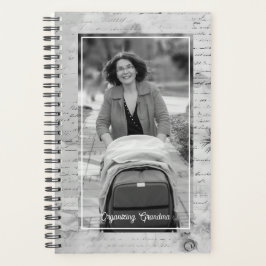 Agenda Fotografía en blanco y negro de efímera vintage