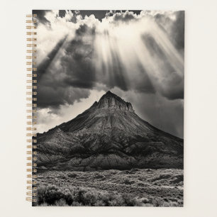 Agenda Fotografía en blanco y negro del monte Sleeping Ut