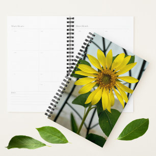 Agenda Fotografía floral amarilla Delicada