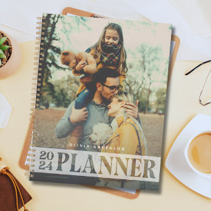 Agenda Fotografía personalizada simple y moderna Superp