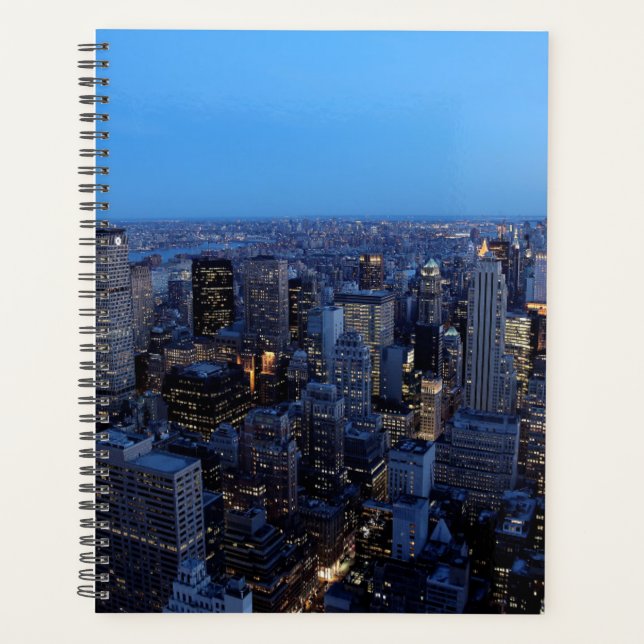 Agenda Fotografías del Skyline de los rascacielos de Nuev (Anverso)