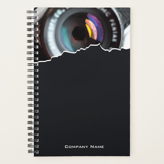 Agenda Fotógrafo Black Promotion Planner (Anverso)