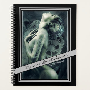 Agenda Fotomontaje de Steampunk